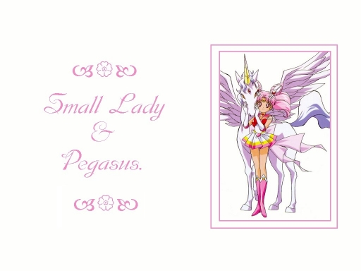 Small Lady And Pegsus