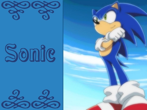 Sonic stands