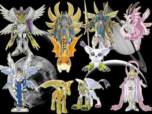 Patamon and Tailmon
