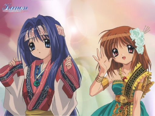 Nayuki & Ayu Dressed Up