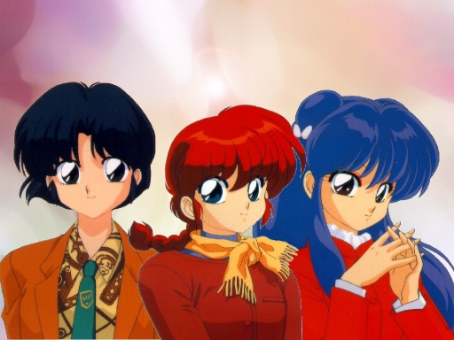 Akane,Ranma,& Shampoo