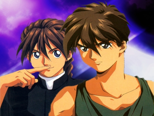 Heero and Duo