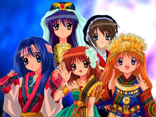 Five Main Kanon Girls