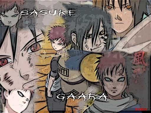 sasuke and gaara