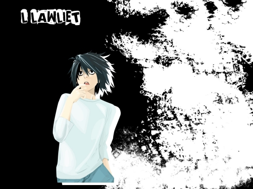 L Lawliet+Simple in Black+