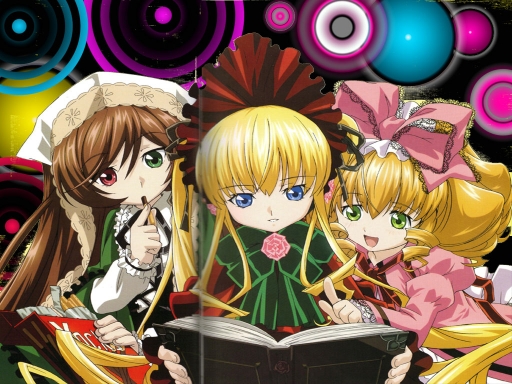 Suiseiseki, Shinku and Hinaich