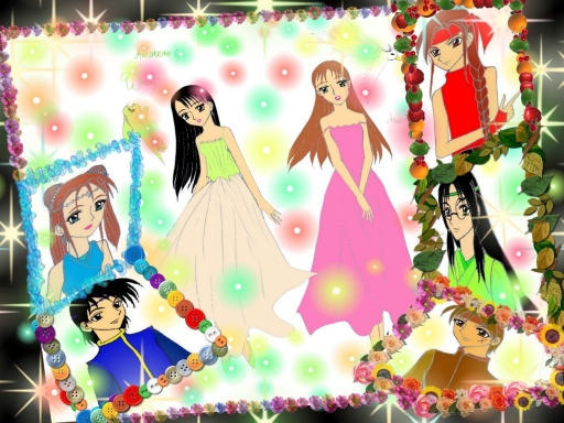 2 Princesses, 4 Guardians and