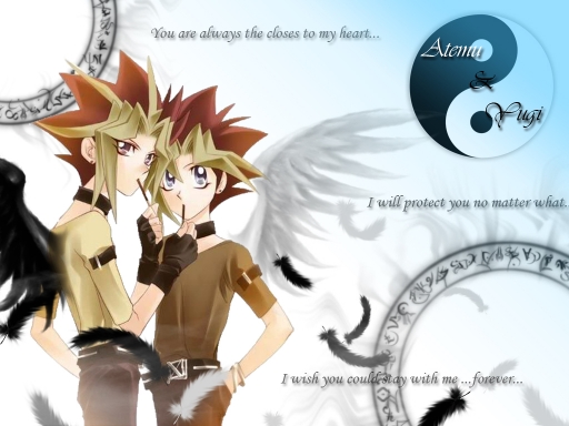 Atemu And Yugi