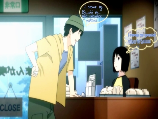 I came by.....by...bike ofcour