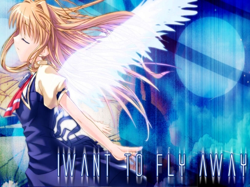 I want to fly away