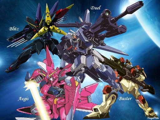 Zaft Gundams