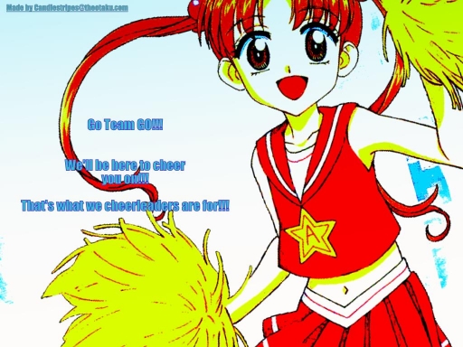 We're Here Cheering! ^_^