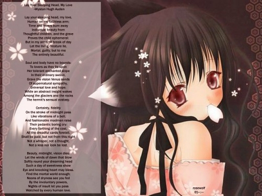 Lay Your Sleeping Head, My Lov