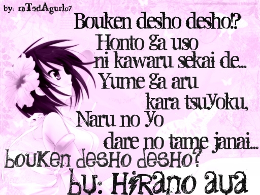Bouken Desho Desho? by: Hirano