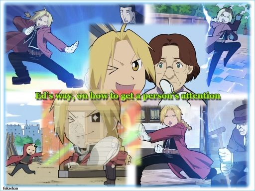 how to get THEE attention... E