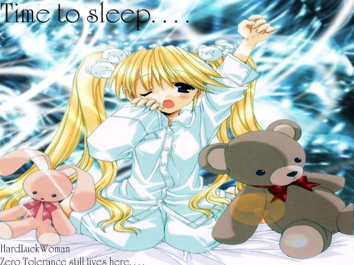 Time To Sleep....