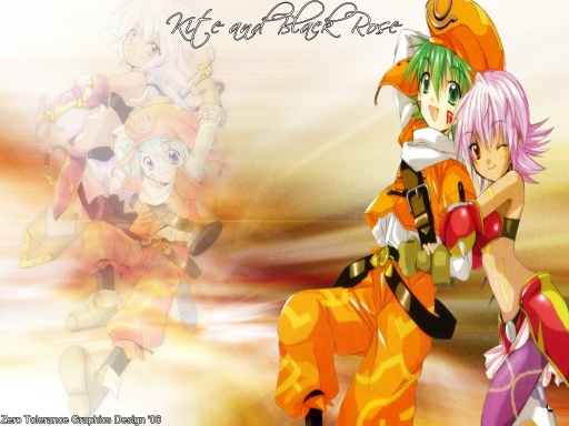 Kite And Black Rose