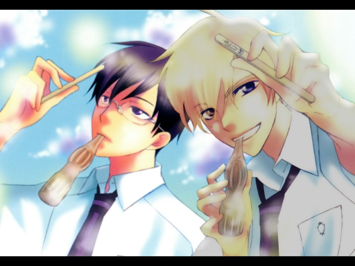 Tamaki and Kyouya Ice Cream Fo