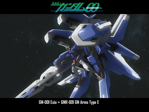 GN-001 Exia + GNR-001 GN Arms