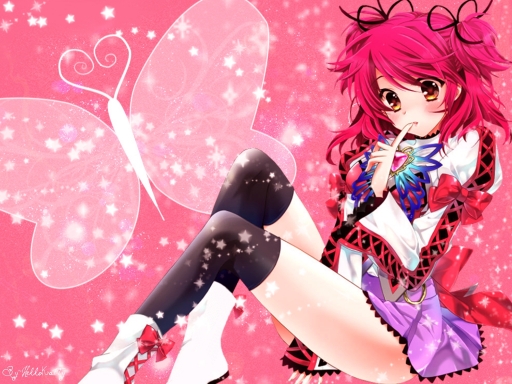 Sweet Butterfly Girl