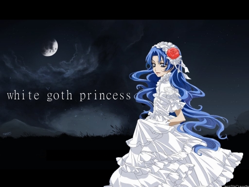 The white goth princess