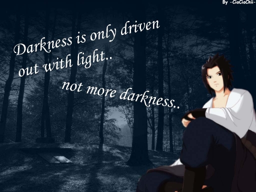 Sasuke and the Darkness