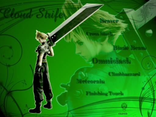 Cloud Dissidia Walle