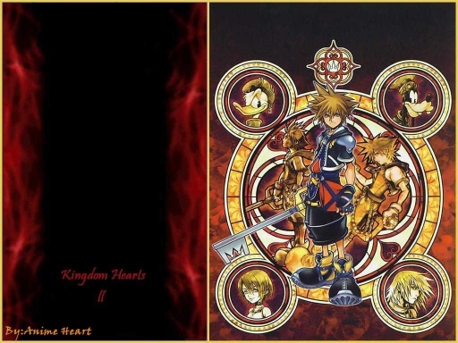 sora and his friends