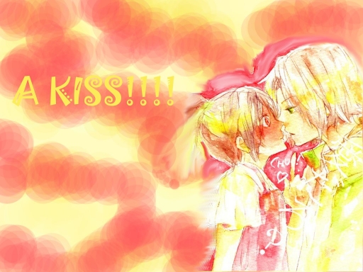 a blur kiss
