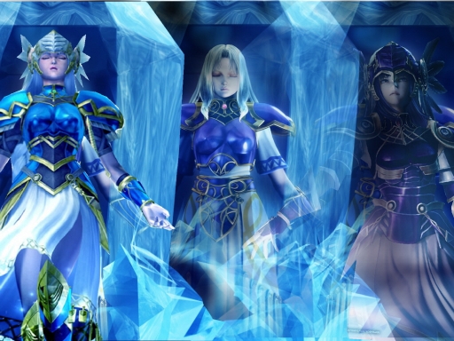 Three Sleeping Goddesses