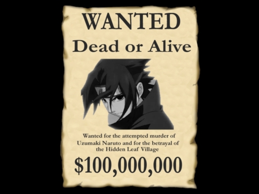 Sasuke Wanted