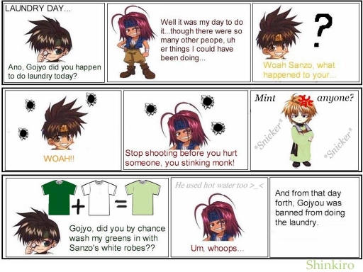 Geneon's Mint Green Sanzo