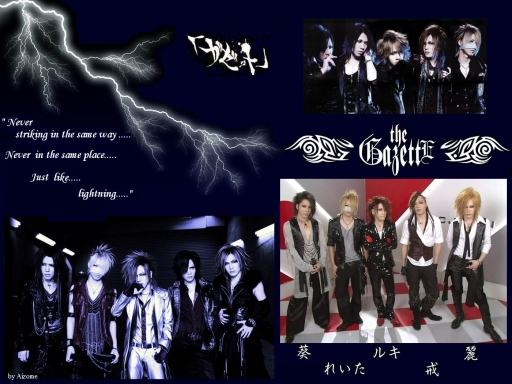 the GazettE: lightning