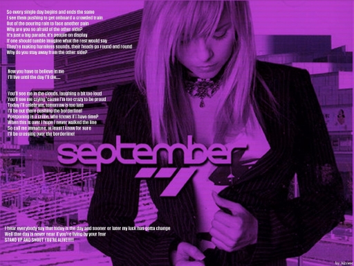 September: Until I Die