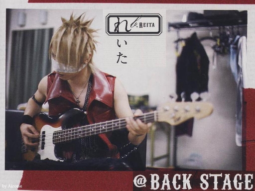 R.C.E backstage ~ Reita