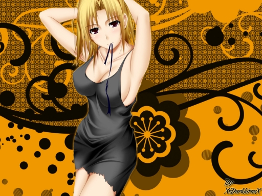 Blond Anime Girl