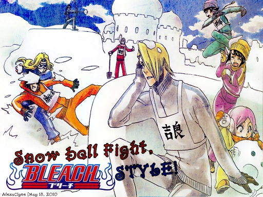 Snowball Fight BLEACH STYLE!