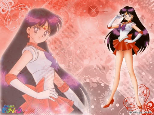 Sailor Mars Pastel Colour