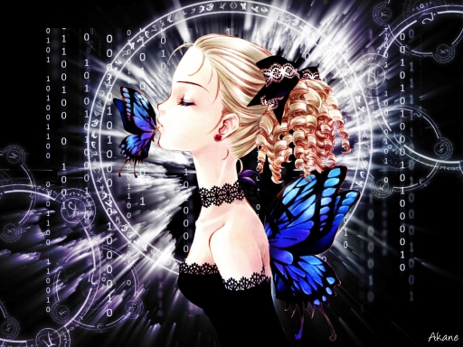 Butterfly girl