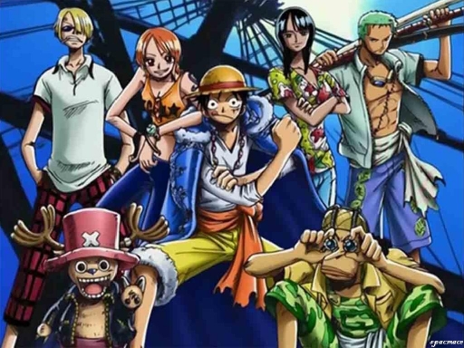 Straw Hat Crew by spacmace