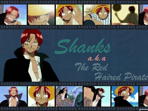 Shanks, The Red Haired Pirate