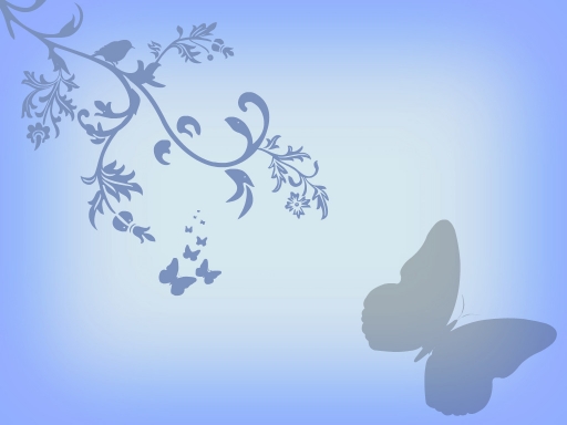 blue butterfly