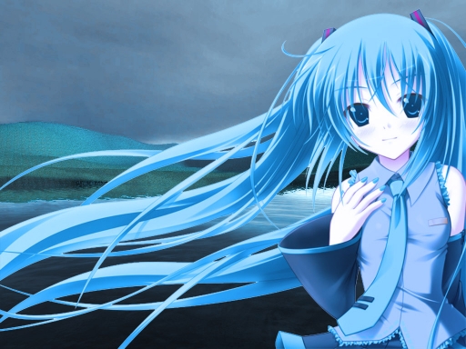 Miku the Blue Lake