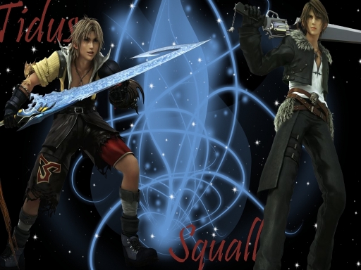 Squall and Tidus