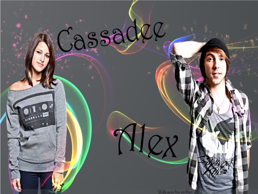 Alex Gaskarth and Cassadee Pop