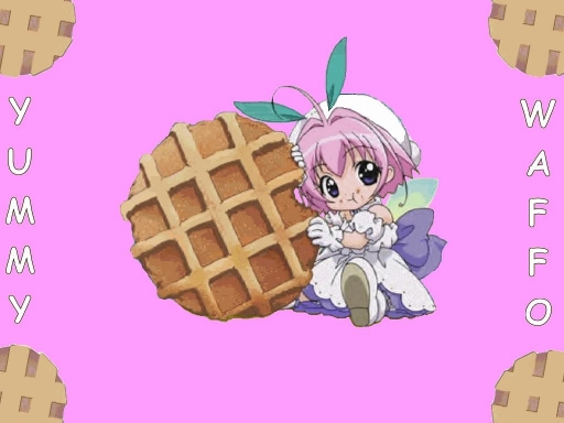 Waffo Wallpaper (pink)