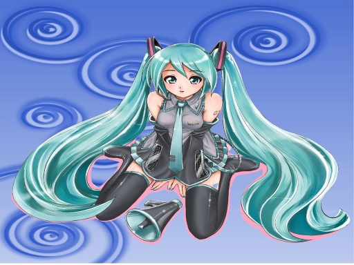 swirly Hatsune