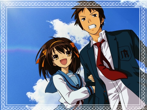 Haruhi and Kyon