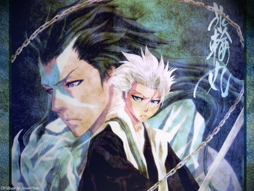 Toshiro and Hyorinmaru