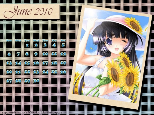 June 2010 Calendar